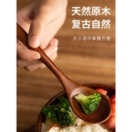 Eating Wooden Spoon Adult Adult Spoon Japanese Korean Wooden Spoon Wooden Spoon Household Large Wood