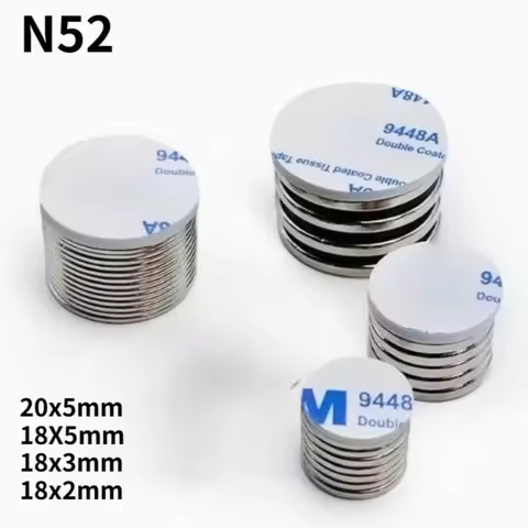 N52 20x5 19X4 18x3 18x2 Neodymium Booster Precise Dimensions Magnets Generator Electric Motor Engine