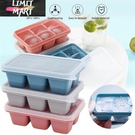 SMboxes 6 Grids Mini Ice Cube Maker Mold /Quick Freezer Home Fridge Ice Cream Box