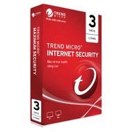 Phần mềm diệt virus Trend Micro Internet Security 3 PC 1 Year
