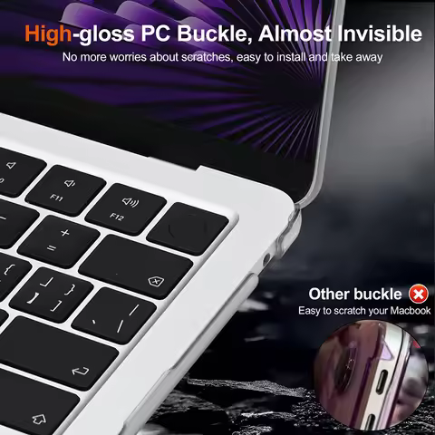 For 2025 M4 MacBook Air 13In Air 15In Case M3 M2 2024-2022 A3241 A3240 MacBook Pro 14In Pro 16In M4 