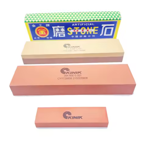 TAIWAN KINIK Sharpening Stone Oilstone Finishing Fine Grinding Edge Deburring of Cutting Tools Fixtu