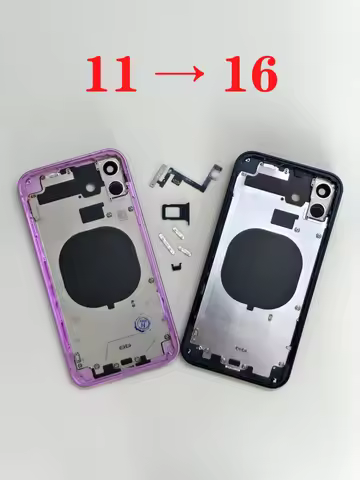 DIY Back For 11 like 16 Housing 11 To 16 Back Housing For iPhone 11 Up To 16 11 Convert to 16 11 Ret