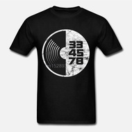 Clothing Turntable 33 45 78 RPM T Shirt Records Vinyl Collector Tee 2326