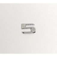 IDFR ODE BENZ BENZ 5 Font Height 23mm Chrome-Plated Word Sticker Body Word Sticker Chrome-Plated Wor