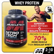 Muscletech, Nitro Tech, Whey Protein Peptides & Isolate Primary Source, Muscle Building Protein, 2lb