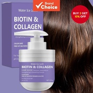 Biotin Collagen Hair Mask for Dry & Damaged Hair Strengthening & Thickening Treatment Deep Condition