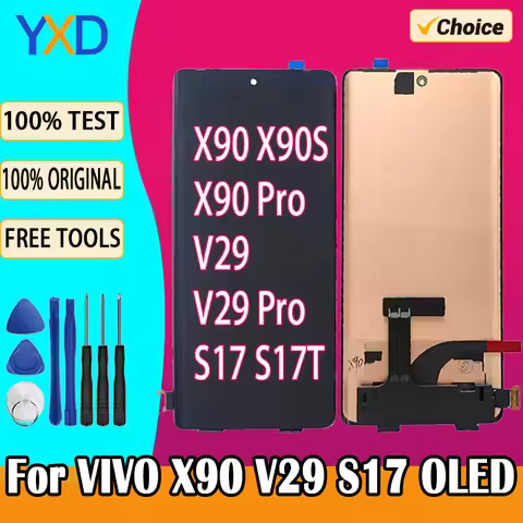 OLED Display For VIVO X90 X90S X90 Pro OLED Display Touch Screen Digitizer Assembly For VIVO X90 X90