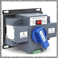 [feidan33.ph] Automatic Transfer Switch(ATS) 2P 110V 63A 50/60Hz Dual Power Generator Changeover Dev