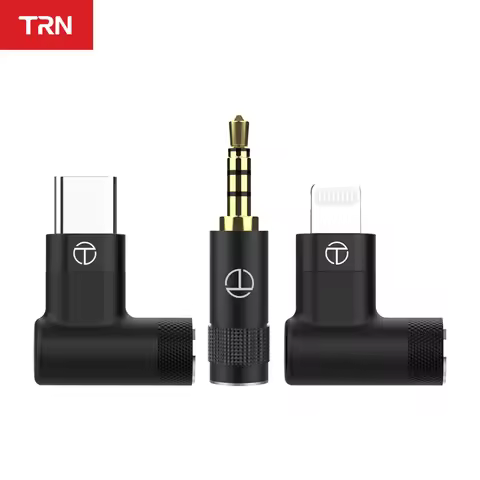 TRN Earphone Cable Jack HIFI Detachable Cable Jack 2.5 3.5 4.4 Typec Connector For TRN T2 PRO/T3 PRO