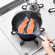 Ernest A-78022 Frying Pan, 7.9 inches (20 cm), Deep Type, Wide Bottom, With Spout Included, Lightwei