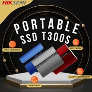 HIKVISION/HIKSEMI SSD BLACK T300S Portable Series 1TB  USB 3.2 type C Interface Storage EXTERNAL