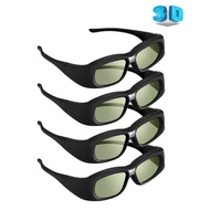 DLP Active Shutter 3D Glasses 96~144Hz For Optoma Home ViewSonic