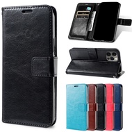 Flip Case for LG V50 V50s V40 V30 V20 V10 Q7 Q6 Plus Retro Leather Wallet Card Slots Cover
