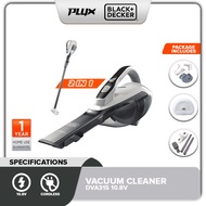 BLACK & DECKER DVA315JF 10.8V Cordless Lithium Ion Hand Vacuum with Floor Extension ( DVA315 )