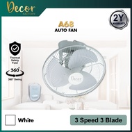 KDK Fan KQ409 Auto Fan KQ-409 16 / EVERWIND EV-AF91 / EVAF91 Auto Fan 16" 3 Blades Electronic Regula