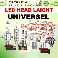 Original OSRAM H1 H3 H4 H7 H11 H15 H16 12V / 24V Headlights Fog Lights Halogen Bulb Mentol Kereta Lo