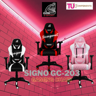 Signo GC-203 Gaming Chair เก้าอี้เกมมิ่ง มีให้เลือก 3สี.