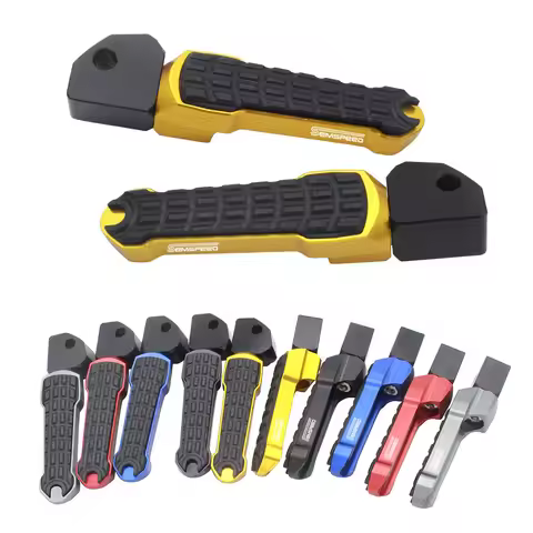Motorcycle CNC Aluminum Rear Footrests Passenger Footrest For Yamaha NMAX NVX/Aerox V1 V2 155 125 15
