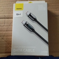 Charger Cable TYPE C to TYPE C 100W (DISPLAY)