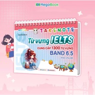 Book - Takenote IELTS Vocabulary Provides 1300 band 6.5 Vocabulary by Topic