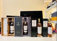 全港收麥卡倫威士忌：麥卡倫御黑area NAS、麥卡倫2018 Release50、麥卡倫2018 Release52、麥卡倫萊儷Lalique50、、麥卡倫萊儷Lalique55、麥卡倫萊儷Lali