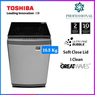 Toshiba 10.5KG Top Load Washing Machine Auto Washer Machine Mesin Basuh Auto 洗衣机 洗衣機 AW-UK1150HM(SG)