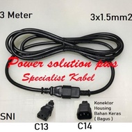 Cpu-monitor IEC320 Cord C13 to C14 16A 250V 3M Power Cable