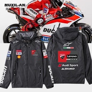 Ducati DUCATI GP Factory A Star Joint Motorcycle Heavy Motorcycle Riding Jacket Casual Hooded Men Wo