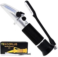 TekcoPlus Salinity Refractometer ATC 0-28%, 0-280 PPT of NaCl, Measuring Sodium Chloride in Food, Sa