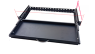 3U Keyboard Mouse Server Rack Sliding Drawer Pull out Tray Rack Partition Board Network Equipment Co