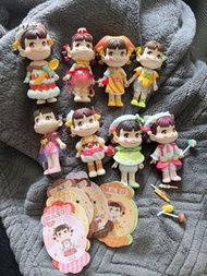 全新已拆盒 不二家 牛奶妹 盲盒 甜品王國 Popmart pop mart 52toys 盲盒玩具 (全set 8款)