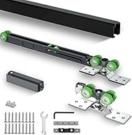 60″/64″/72″ Pocket Door Track Kit with Soft Close and Soft Open, Commercial Grade,Heavy Duty, Alumin