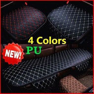 【Ready stock】Car 1PCs/Full Set Car Front Seat Cover Breathable PU Leather Seat Pad Mat Cushion Kusye