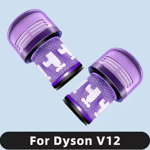 Vacuum Filter Compatible For ( Dyson V12 Slim / V12 Detect Slim Absolute Fluffy Total Clean ) Replac