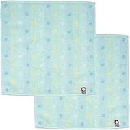 Nishio IBT-510-02-2P Imabari Towel Certified Hand Towel, Women's, Set of 2, Made in Japan, 100% Cott