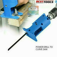 MESIN Reciprocating Jig saw drill Adapter / Wood and Iron saw machine