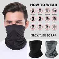 灰色 冰絲防曬脖套 防曬頭套頭罩 自行車抗uv運動頭巾 騎行頭巾 安全帽套 釣魚圍脖 防曬騎行面罩 運動頭巾 圍脖 涼感面罩