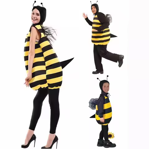 Halloween Bee Ladybug Parent-Child Cosplay Costume Carnival Resurrection Outfit