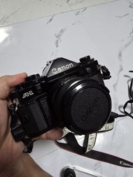 Canon A-1 黑色相機