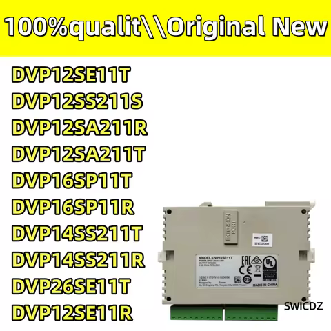 New Original DVP12SE11T DVP12SS211S DVP12SA211R DVP12SA211T DVP16SP11T DVP16SP11R DVP14SS211T DVP14S