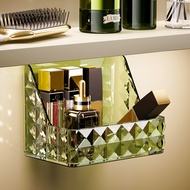 Household Mirror Cabinet Storage Box Cosmetic Lipstick Shelf Bathroom Bathroom Desktop Organizer Box Storage Box