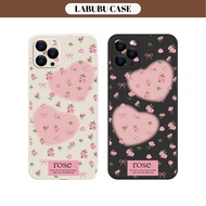 Samsung J7 Prime/A12/A15/A05/A23/A03/A05/A05S TPU Square Edge Rose Case