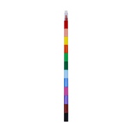 12 Colors Graffiti Crayons Stackable Puzzle Crayon Pens Total Length 10 Kids Students Coloring Set f