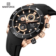 NAVIFORCE Men Watch Chronograph Sport Top Brand Luxury Military Army Date Quartz Waterproof Original Clock