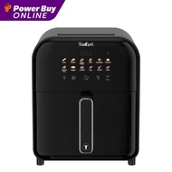 Tefal หม้อทอดไร้น้ำมันอินฟราเรด ดิจิตอล Easy Fry Far-Infrared Vision (1835 วัตต์ 6 ลิตร สีดำ) รุ่น E