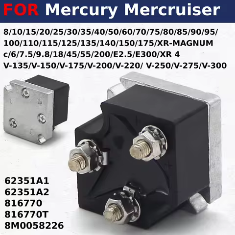 Voltage Regulator Rectifier For Mercury Mercruiser E2.5 E300 XR 4 XR-MAGNUM 816770 816770T 8M0058226