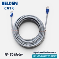 Cat6 RJ45 High Speed Gigabit 1000Mbps 15M LAN Cable 20M/25M/30M