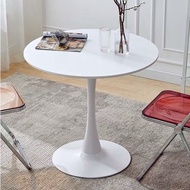 Ready Stock💓💓Round Coffee Table Nordic Eames Dining Table Balcony Leisure Table Office Discussion Ta