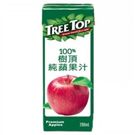 [樹頂]100%純蘋果汁200ml (24入)